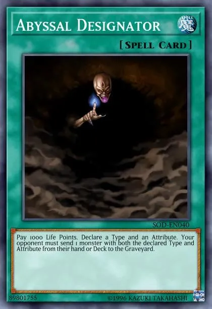 Abyssal Designator