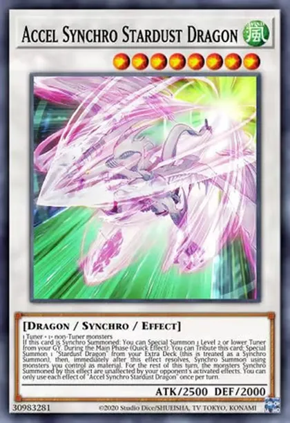 Accel Synchro Stardust Dragon